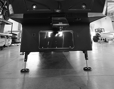 Under RV with RV Jacks SnapPad