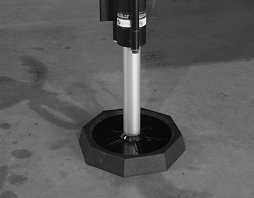 RV lift with rv jacks SnapPad